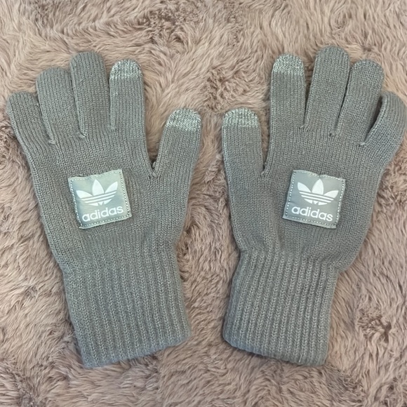 adidas Accessories - Adidas gray mittens gloves from Adidas Milan, Italy store excellent condition S​